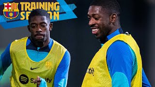 😄⚽DEMBÉLÉ REJOINS THE SQUAD