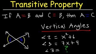 Transitive Property of Congruence & Substitution Property of Equality