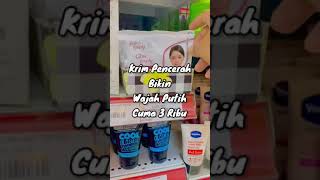 Cuma Pakai Krim Pencerah Ini Bikin Wajah Putih Permanen #shorts