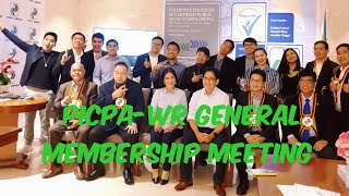 PICPA-WR 3rd GMM\u0026 ELECTION OF OFFICERS | 2021-2022