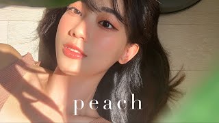 It’s Jcnana | *夏天日常水蜜桃妝容分享 Everyday Peach Makeup | 3INA