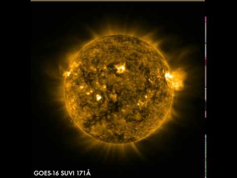 Six images of the SUVI Sun