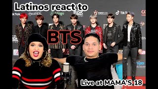 Latinos react to BTS - AIRPLANE PT 2 at MAMA👏| reaction video FEATURE FRIDAY ✌