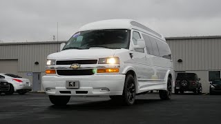 LESS THAN 600 MILES! 2022 Chevrolet 9 Passenger Explorer Vans Conversion Van | CP16887T