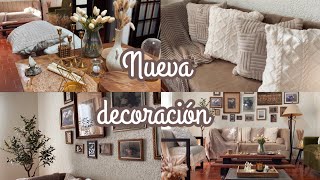 Nueva decoración, casita más acogedora 🤎 limpiando y cuidando el hogar 🏠