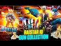 RAISTAR 2024 GUN COLLECTION 😱WORLD BEST COLLECTION - Garena Free Fire