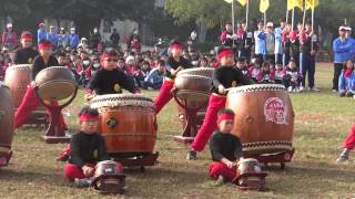 1021221麻豆國小震鼓參演黎明中學校慶