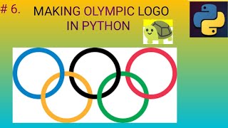 how to make Olympic logo in python