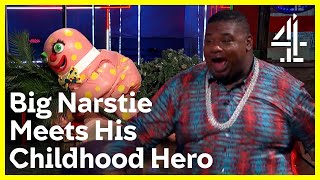 Mr Blobby Causes Chaos on the Show 👀 | The Big Narstie Show