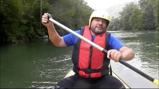 Rafting na Kolpi - Rafting on the Kolpa river