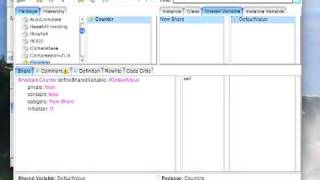 Smalltalk Syntax: Shared Variables