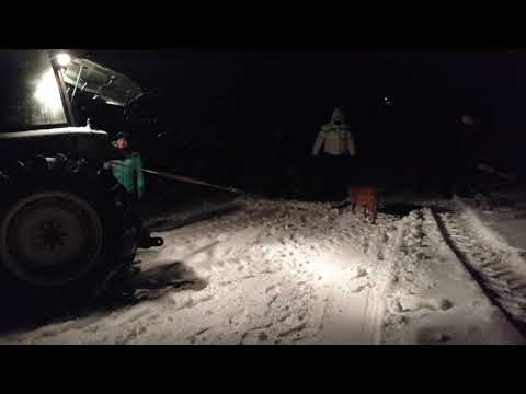 Tractor sledding in West Georgia part 2 Tractor sledding in West Georgia part 2