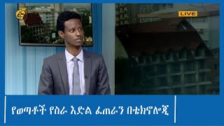 የወጣቶች የስራ እድል ፈጠራን በቴክኖሎጂ