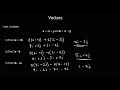 Vectors i and j notation