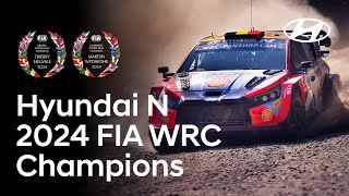 Hyundai N┃2024 FIA WRC Champions