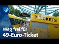 Kabinett beschließt Finanzierung: 49-Euro-Ticket soll zum 1. Mai kommen