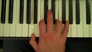 How To Play an A Minor 7th Chord on the Piano