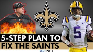 5-Step Plan to FIX The New Orleans Saints Franchise