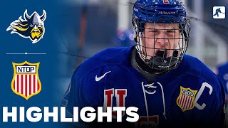 Augustana vs USA U18 | NCAA College Hockey | Highlights - March 08, 2024