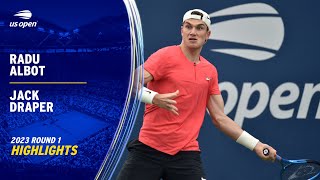 Radu Albot vs. Jack Draper Highlights | 2023 US Open Round 1