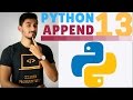 Learn Python Programming - 13 - Append List Method