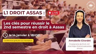 L1 Droit à Assas : Les clés pour réussir le 2nd semestre en droit à Assas