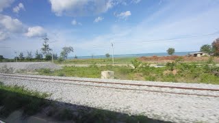 นั่งด่วนพิเศษ 40 ชมวิวรถไฟเลียบชายทะเล ประจวบคีรีขันธ์ train \u0026 sea @Prachuabkirikhan