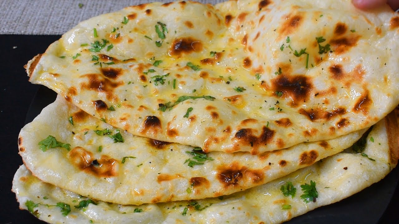 Butter Naan Recipe On Tawa By Lively Cooking - YouTube