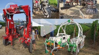 Comptoir agrosphère vignes 2018 : Techniques de désherbage sans glyphosate