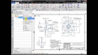 NX CAD 2D Drafting : Edit associativity to model geometry