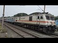 22160 chennai mumbai csmt sf express kalyan wap 7 indianrailways train mumbai railway shortvideo