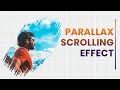 Simple Parallax Scrolling Effect | Parallax Effect HTML CSS JS
