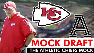 Kansas City Chiefs 7-Round Mock Draft From The Athletic | Chiefs Make 2 TRADES In First Round