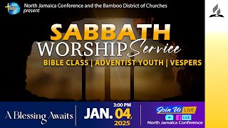 Sabbath Afternoon Service | NJC Online Church | Bamboo District of Churches | Sabbath, Jan 04, 2024