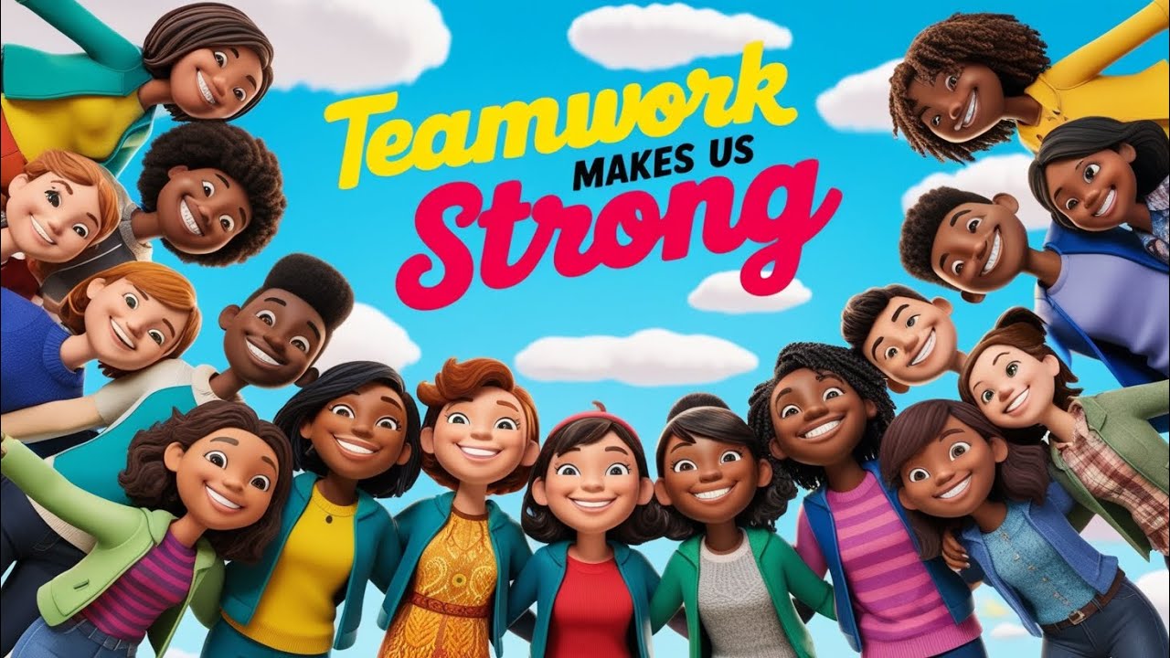 Teamwork Makes Us Strong Kids Song Youtube Music