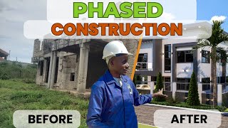 PHASED CONSTRUCTION /BUILD HOUSE IN  PHASES