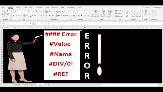 Excel Error Codes and their Solutions
