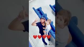 Shahid Khan Afridi's daughter Ansha Afridi was watching Shaheen shah bowling in the ground