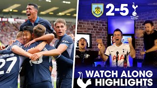 Spurs fans React To Incredible Son (손흥민) Hat-trick! Burnley 2-5 Tottenham [WATCHALONG HIGHLIGHTS]