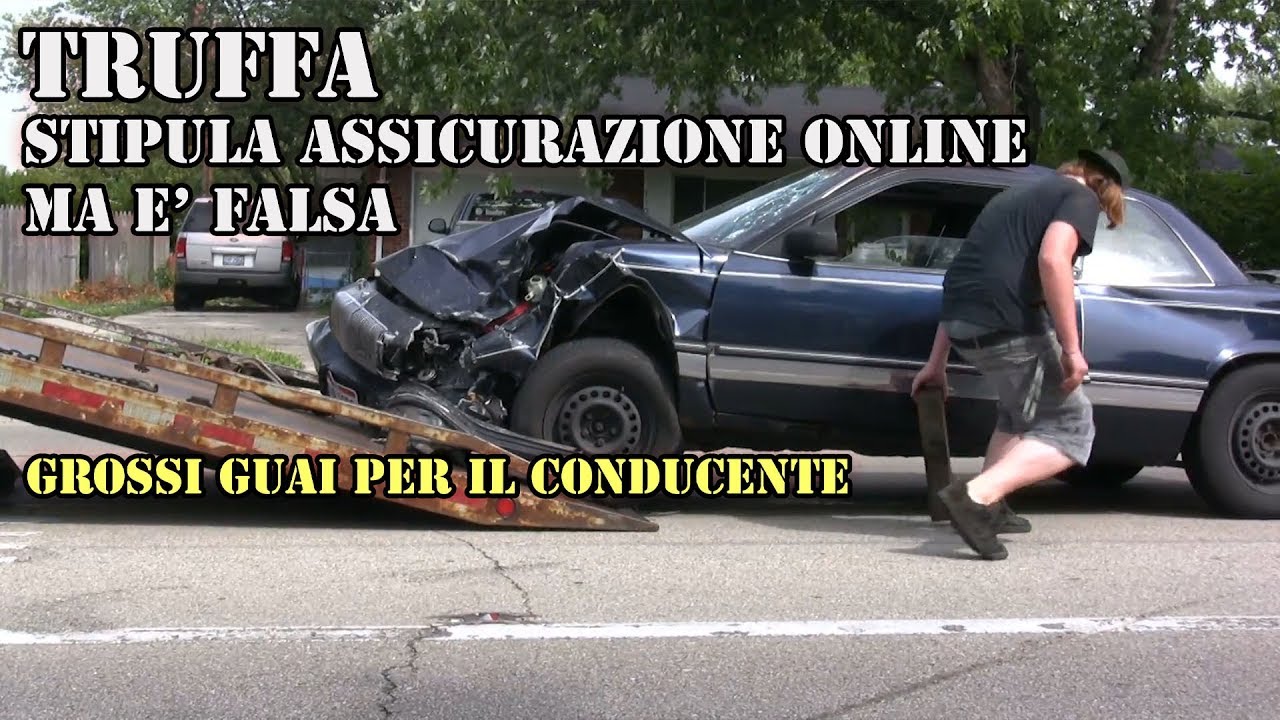 Truffa – Assicurazione Online Falsa - YouTube