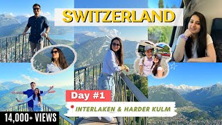 Switzerland Travel Series || Day 1 - Interlaken and Harder Kulm || Summer of 2023