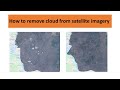 How to remove Cloud from Satellite Imagery, DEM data procession, LST Monitoring and make Time series