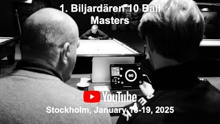 WALTER LAIKRE - GUSTAV LILJEBY | 1. Biljardären 10 Ball Masters, 2 of 4