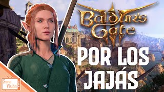 SimaVisión | Aventuras de una elfa novata en Baldur's Gate III | (spoiler: sale MAL)