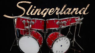Late 70's Slingerland Concert Tom Vintage Drum Set