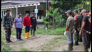 KARBAK PEMBERSIHAN SELOKAN, PASAR DAN TANAM POHON KODIM 1008/TABALONG