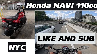 Honda Navi Stock Exhaust vs Vance and Hines Exhaust Comparison  EP. 2