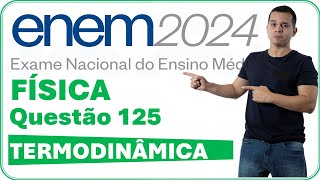 ENEM 2024 | QUESTION 125 | THE FOLLOWING P-V DIAGRAM REPRESENTS THE OTTO CYCLE FOR AN ENGINE