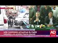 choferes levantan el paro tras acuerdo con la anh