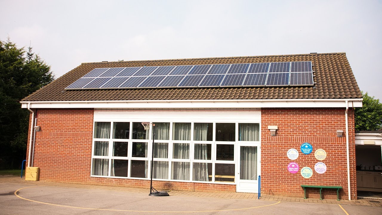 Solar Panel School Zone